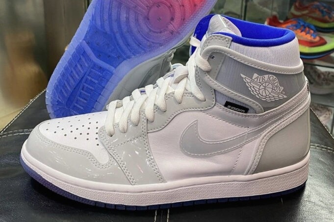 Jordan 1 Retro High Zoom White Racer Blue  