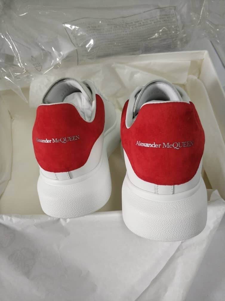 alexander mcqueen rosso