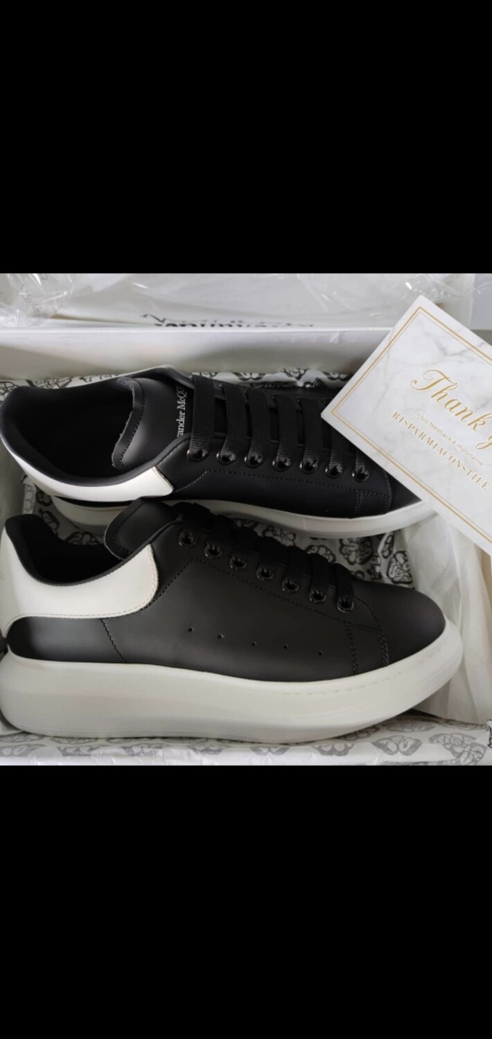 Alexander mcqueen nero/retro bianco