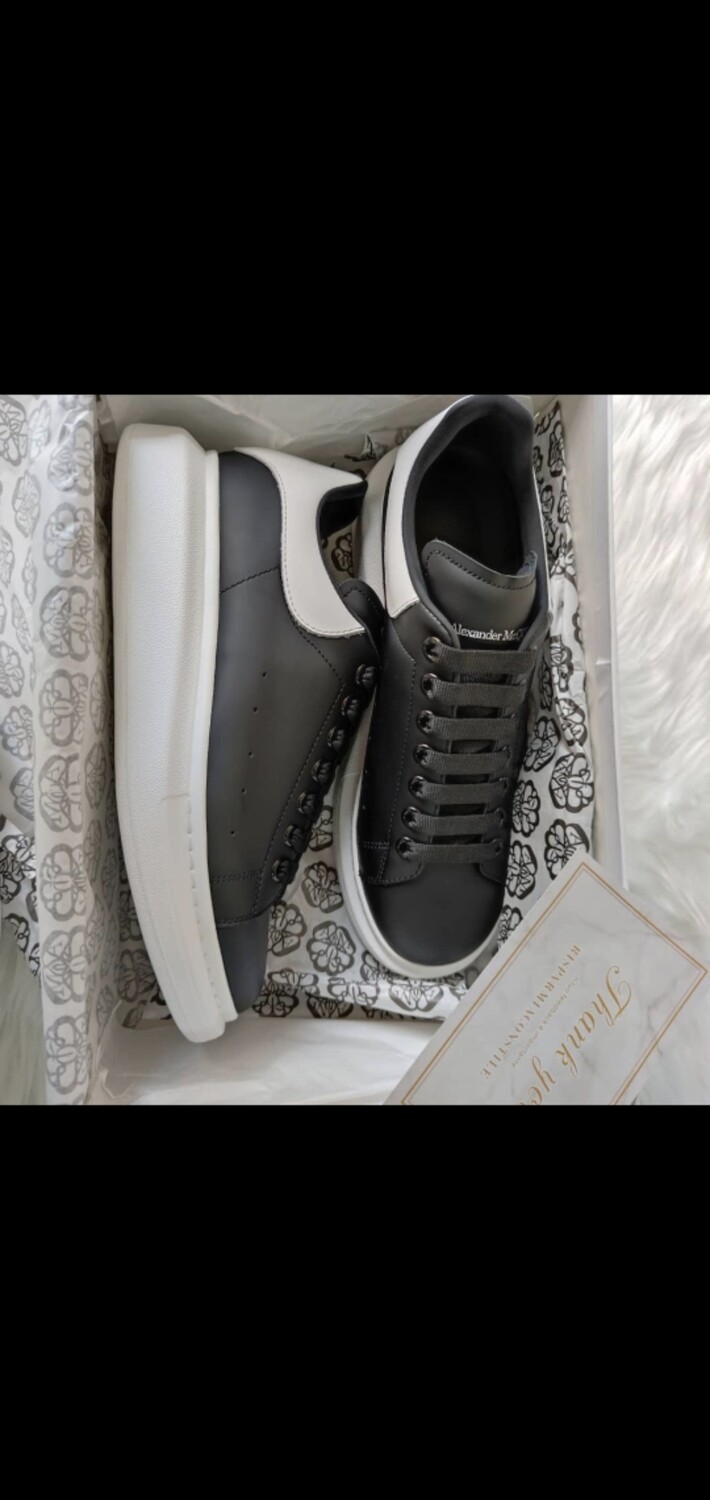 Alexander mcqueen nero/retro bianco