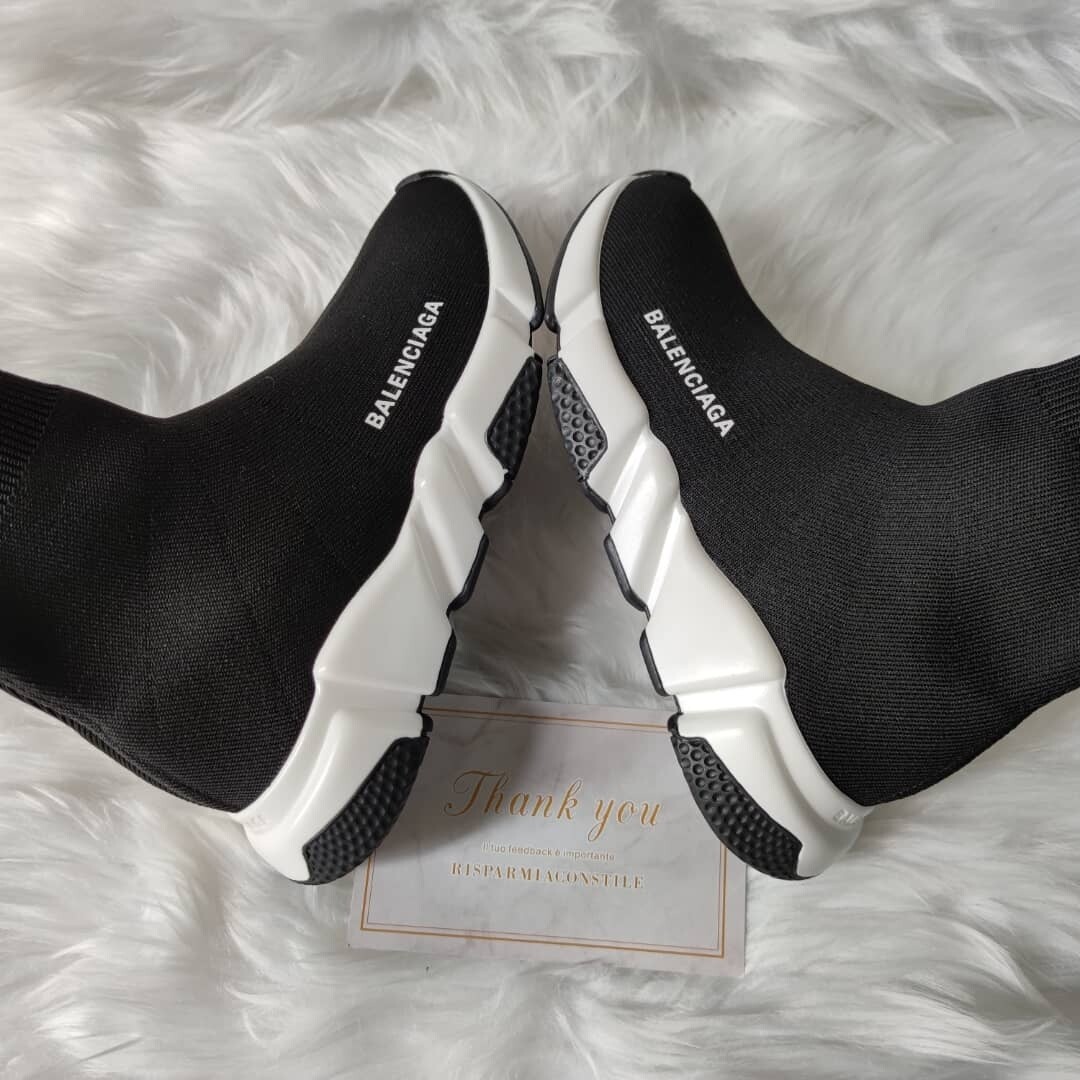 Balenciaga speed black sole black