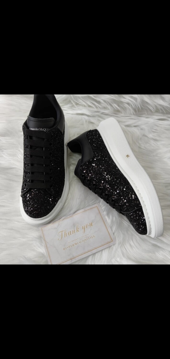 Alexander mcqueen glitter