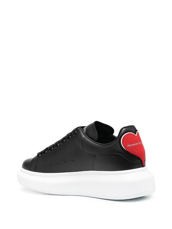 Alexander McQueen HEART patch black   