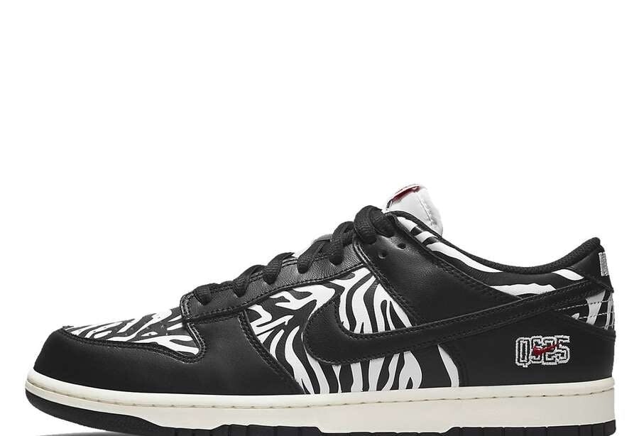 
Nike SB Dunk Low Quartersnacks Zebra









