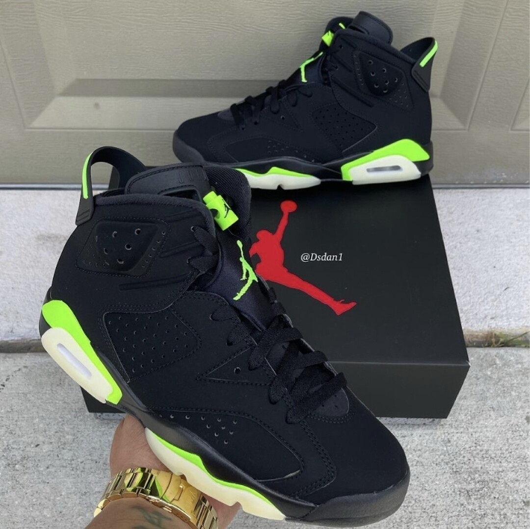 Air Jordan VI 6 Electric Green Retro 2021            
