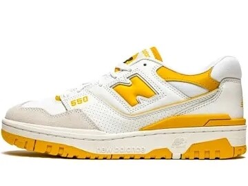 New Balance 550 yellow