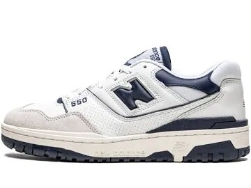 New Balance 550 white navy