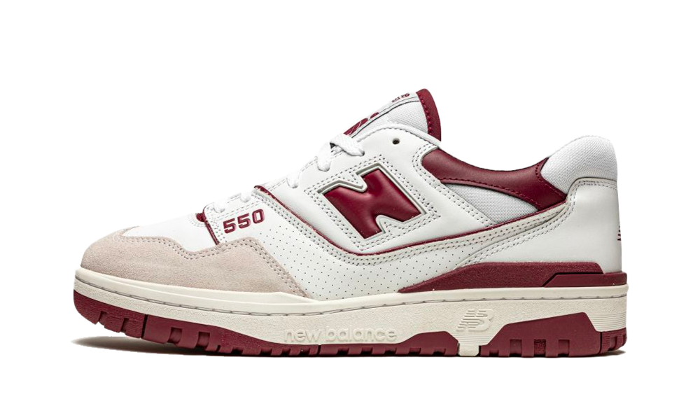 New Balance 550 Sea Salt Burgundy

