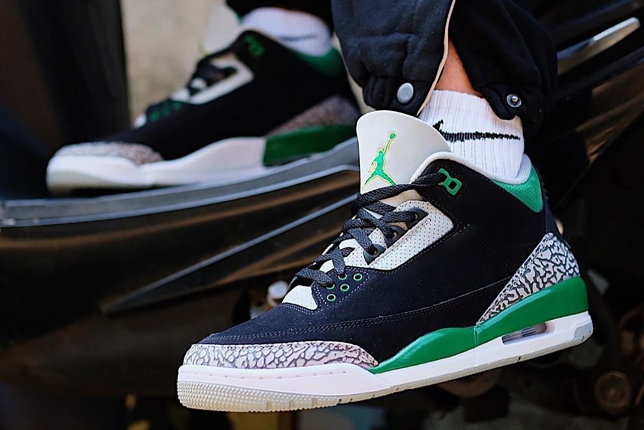 Air Jordan 3 Pine Green







