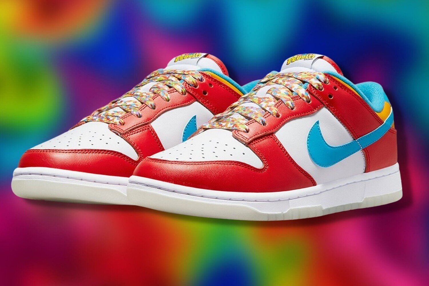 Nike Dunk Low QS
LeBron James Fruity Pebbles