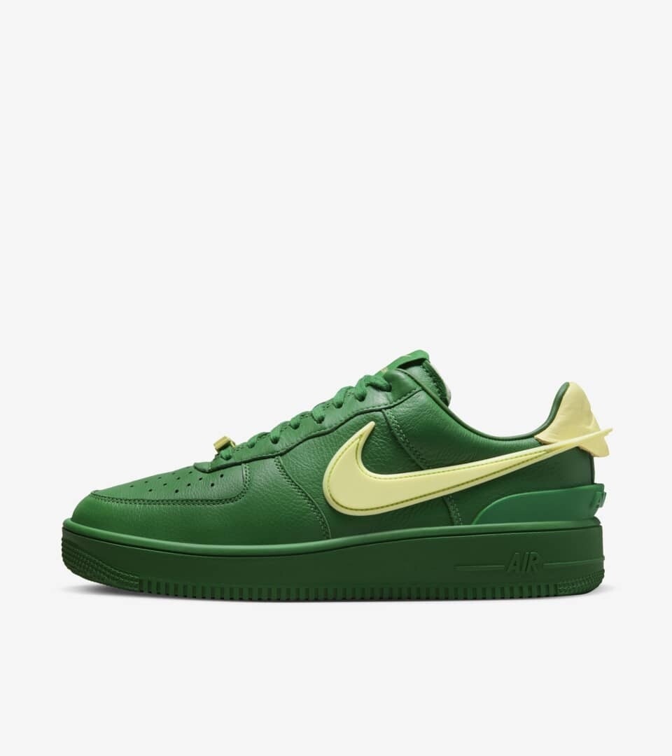  Nike Air Force 1 x Ambush Pine Green and Citron 