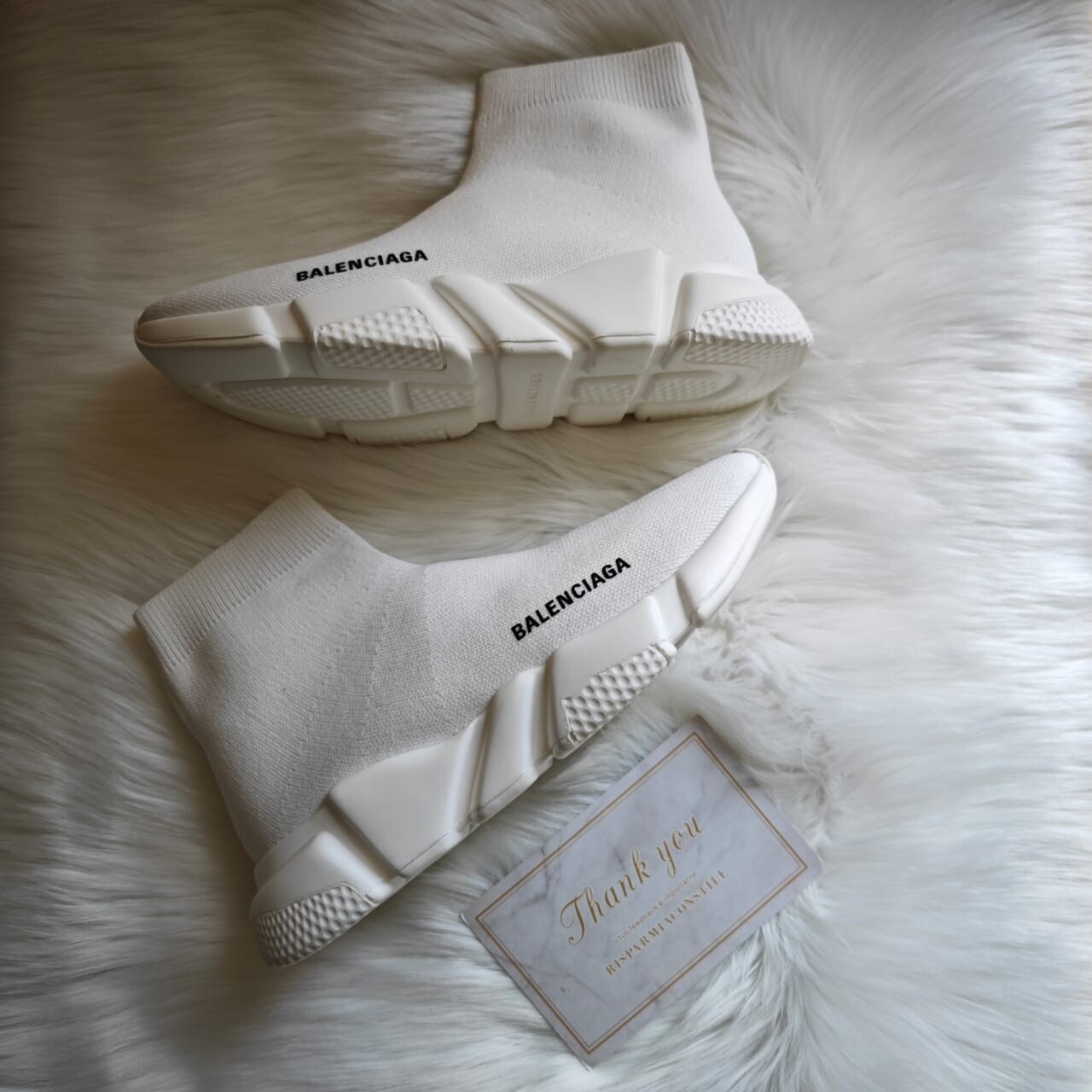 Balenciaga speed total white
