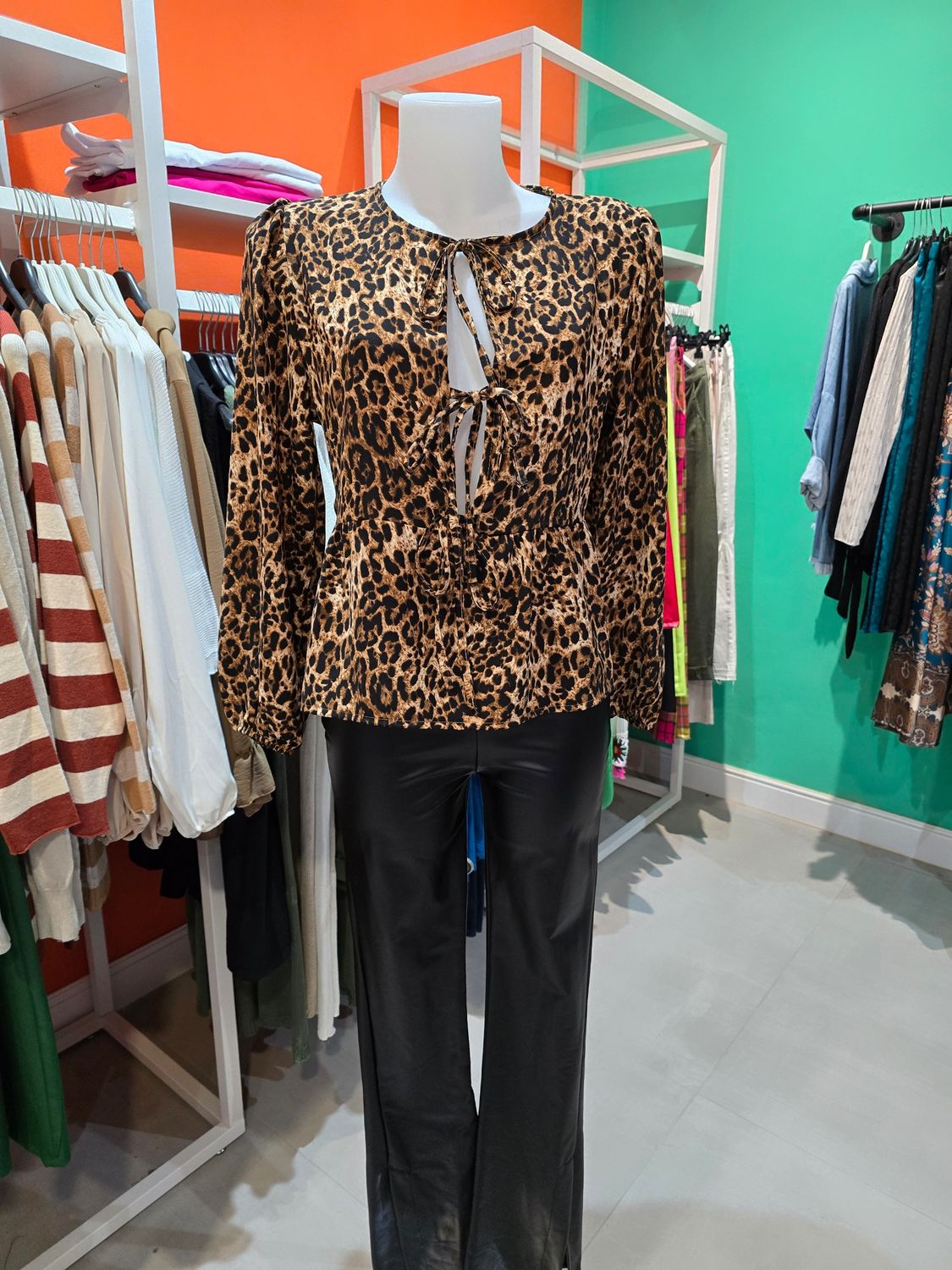 Camicia modello Zara leopard