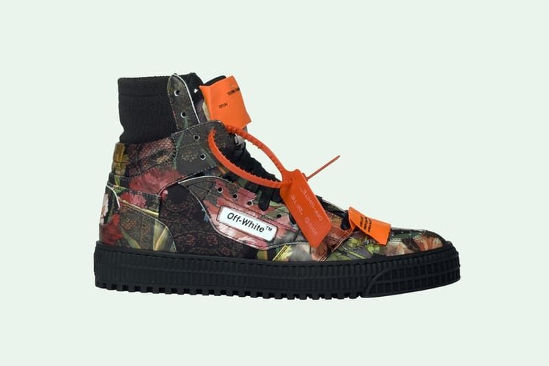 Off-White Sneakers 3.0 Off Court Dupe flower