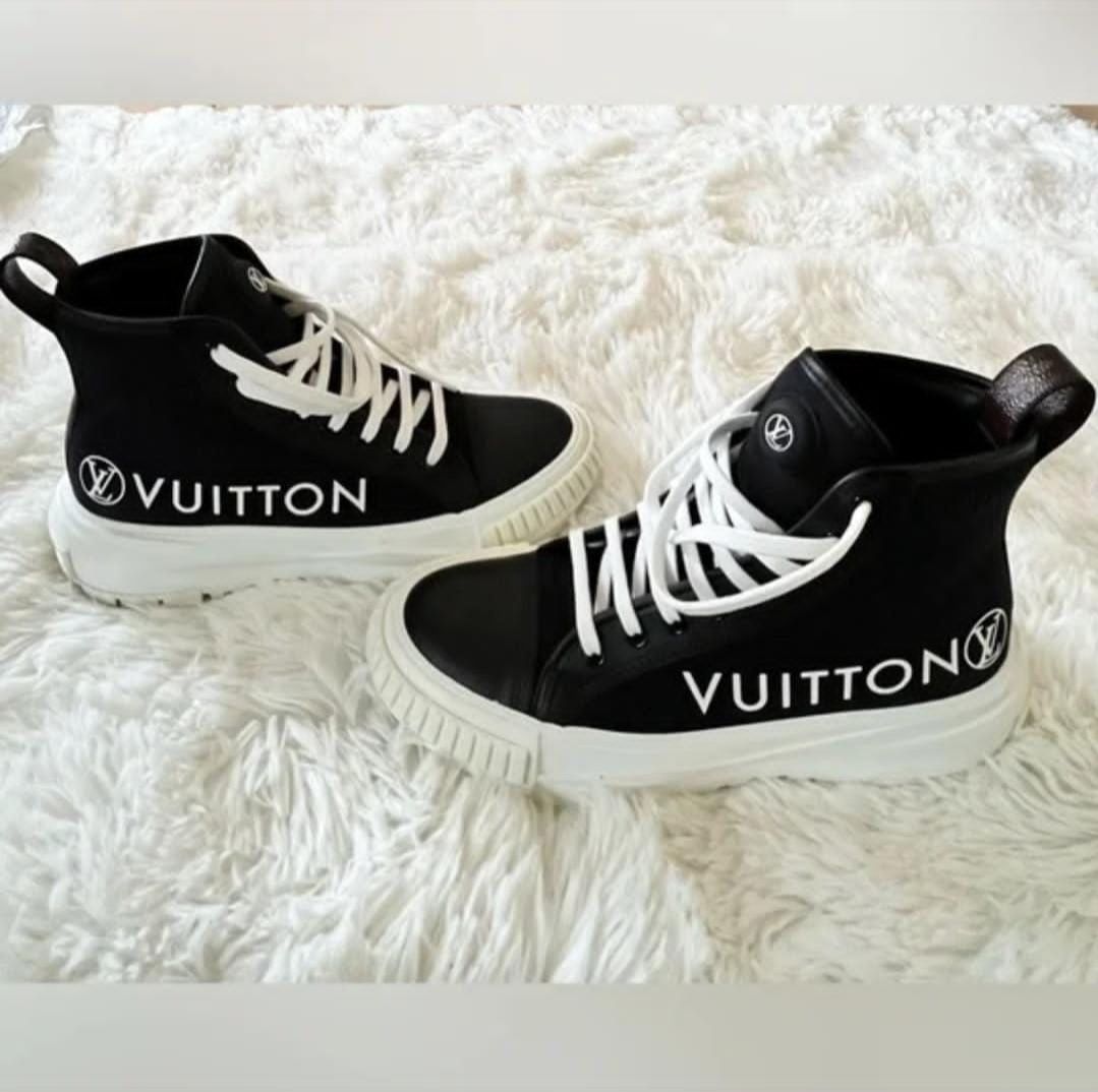 Louis Vuitton Squad Sneaker Boot Dupe