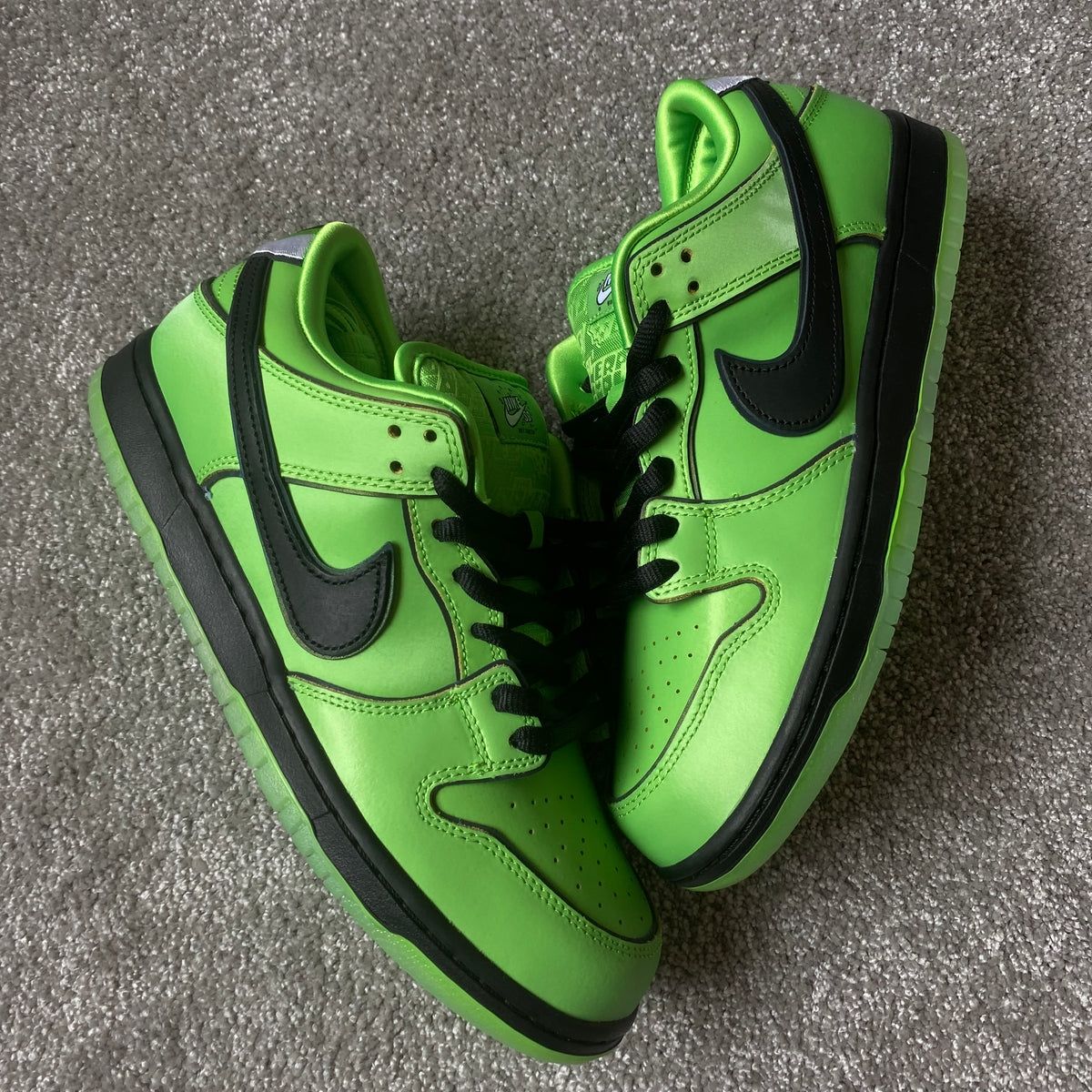 Nike SB Dunk Low The Powerpuff Girls Buttercup