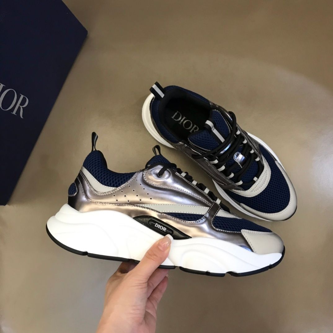 Sneaker Dior B22 Dupe metallic