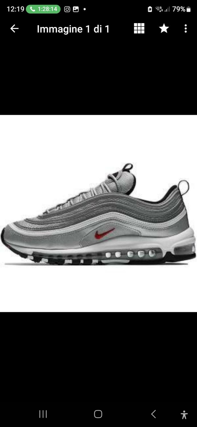 Nike Air Max 97 Silver size 41