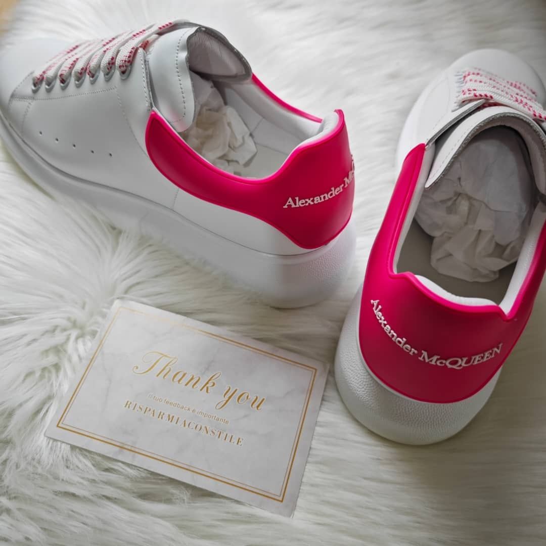 Alexander Mcqueen Larry hardpink