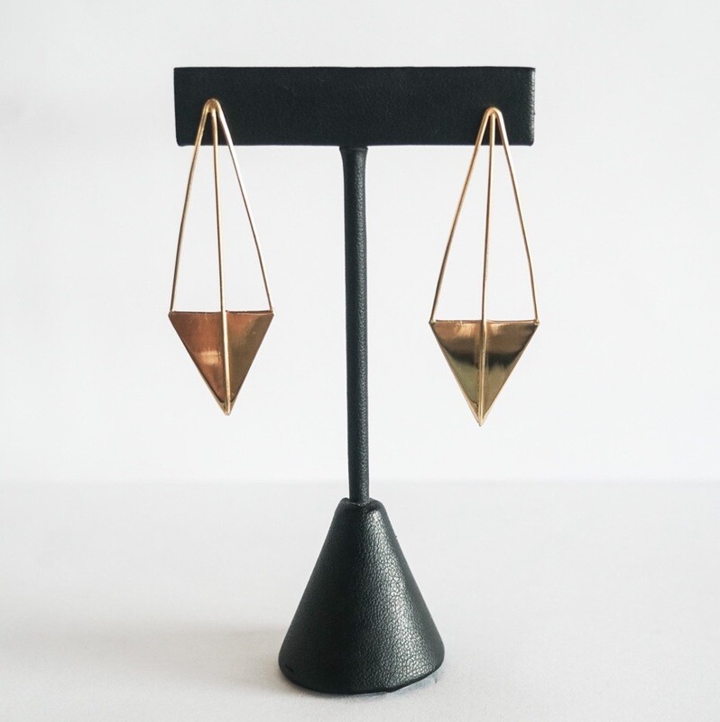 Diamond Shape Earrings GP