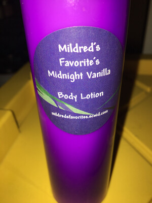 Midnight vanilla body Lotion