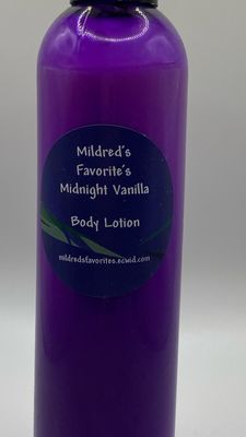 Midnight vanilla body Lotion
