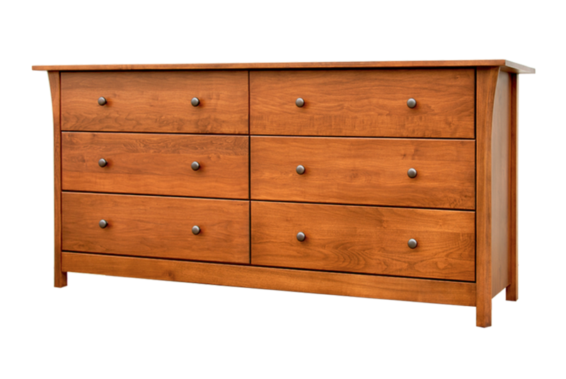 Cascadia 6 Drawer Dresser