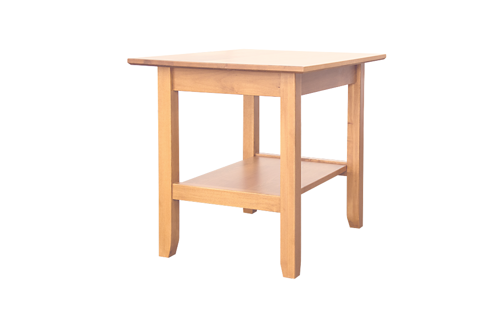 Riviera End Table, Wood/Finish: M2064-1100 Maple/Natural