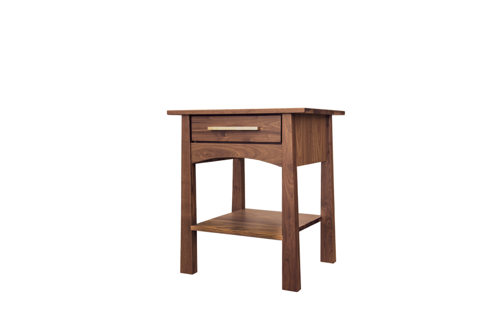 Reflections Walnut 1 Drawer Nightstand Reflections Walnut 1 Drawer Nightstand