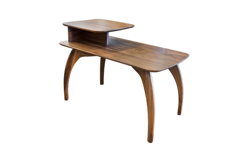 Tibro Limited Edition Walnut Lamp End Table