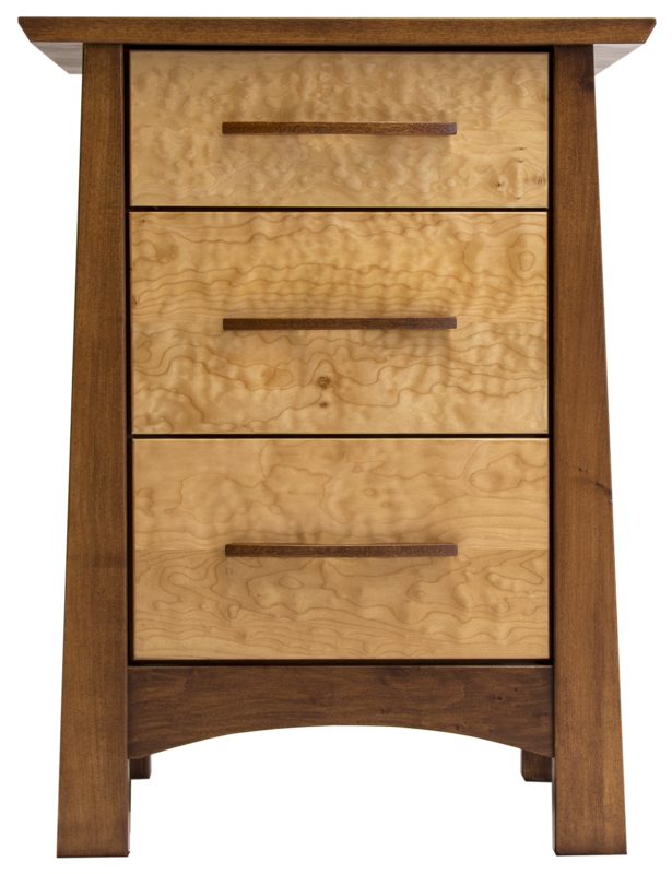 Reflections Limited Edition Maple 3 Drawer Nightstand
