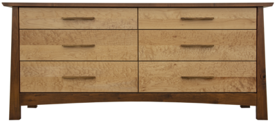 Reflections Limited Edition Maple 6 Drawer Dresser