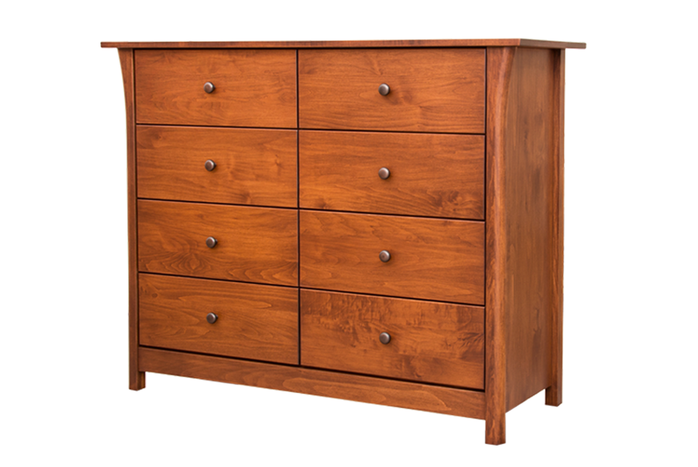 Cascadia 8 Drawer Dresser, Wood/Finish: C9528-1100 Natural Cherry