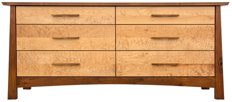 Reflections Limited Edition Maple 6 Drawer Dresser