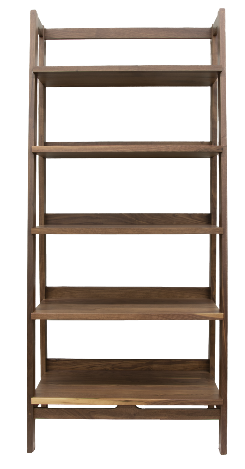 Walnut Eiffel Bookcase