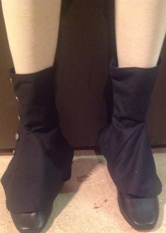 Short Gaiters Black