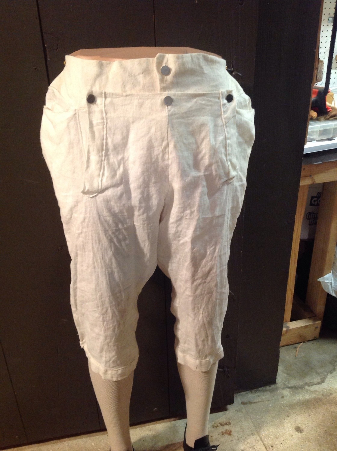 Drop Front Breeches