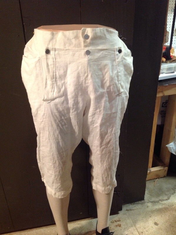 Drop Front Breeches