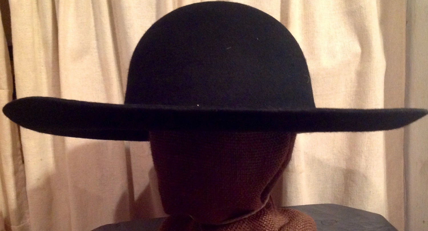 Hat Blank Black
