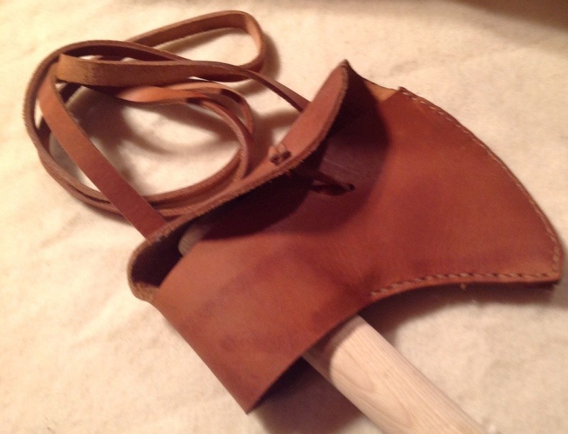 Leather Axe Sheath