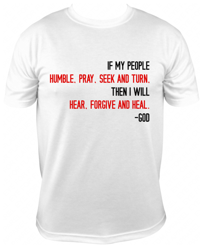 If My People short scripture shirt