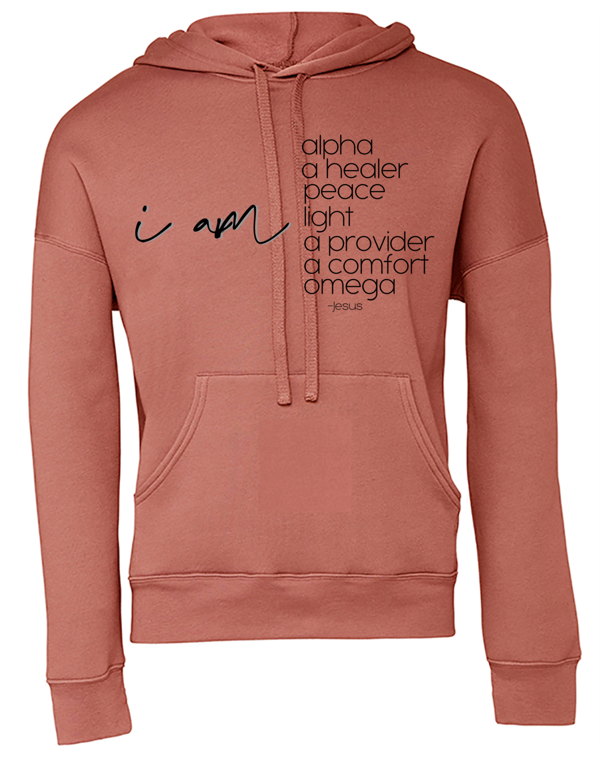 I Am Alpha Omega Hoodie