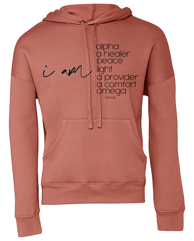 I Am Alpha Omega Hoodie