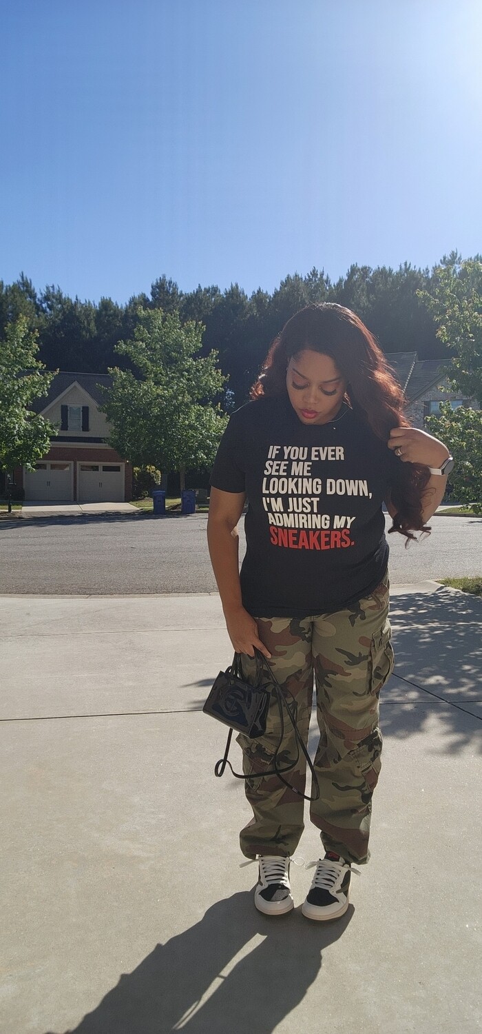 Admiring My Sneakers shirt