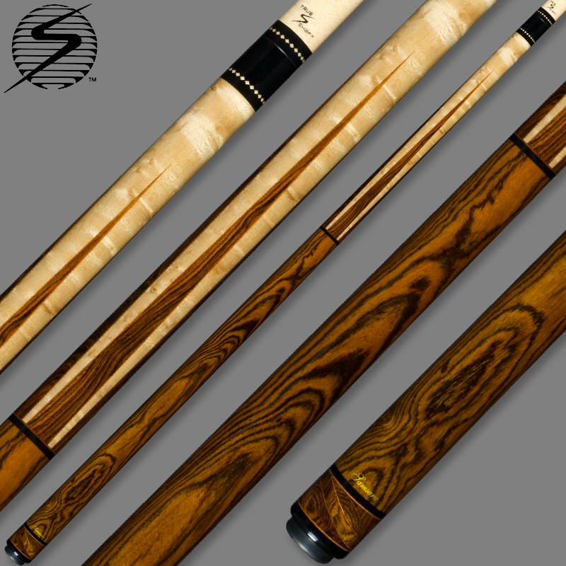 Samsara Original Cue - #2329 - Birdseye Maple / Bocote / Mahogany