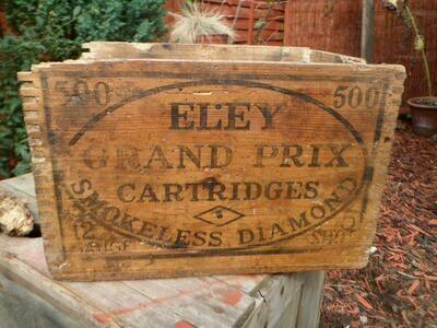 Eley Grand Prix Cartridges stencil set for re-enactors prop