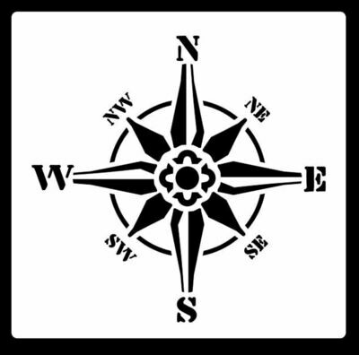 Compass Stencil