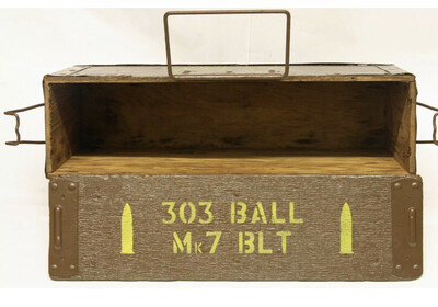 British 303 Ball box stencil set to suit re-enactors ww2 army Jeep prop