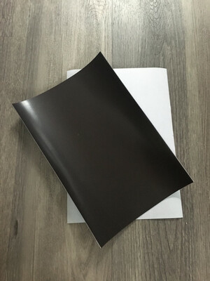 Premium Magnetic Sheet .75mm Thick Self Adhesive A4 x 3 Ideal for Die storage