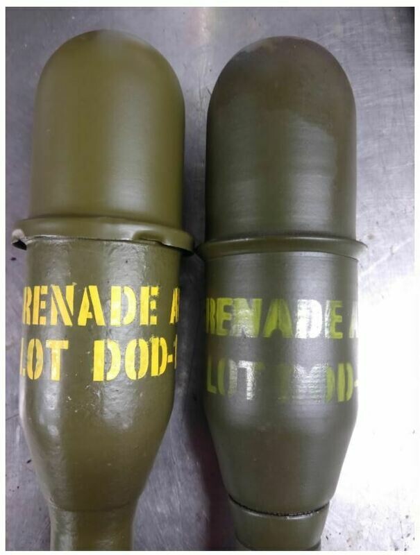 WW2 US Army M9 Rifle Grenade stencils set of 3